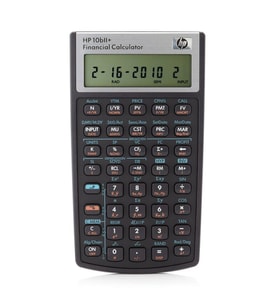 HP 10bll+ Finansal Hesap Makinesi (Siyah)