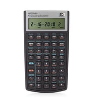 HP 10bll+ Finansal Hesap Makinesi (Siyah)
