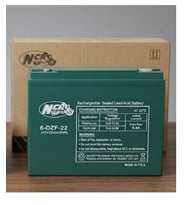 NCR 12V-22 AMPER (20-24 AMPER EBATLARINDA) (DİK AKÜ) ELEKTRİKLİ BİSİKLET AKÜSÜ EBATLAR:180*78*170 mm