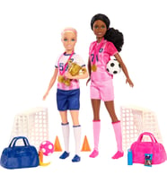 Barbie Kariyer Bebekleri Ve 15 Aksesuar, Barbie 'Brooklyn' Ile Sarı Saçlı Ve Minyon Bebek, 2 Kale, 2 (Çok Renkli)