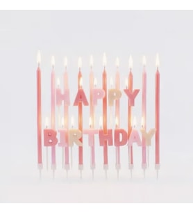 Happy Birthday Pembe Mum Set