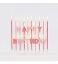 Happy Birthday Pembe Mum Set