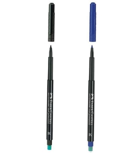 Faber Castell Multimark Permanent Asetat Kalemi M 2li Set