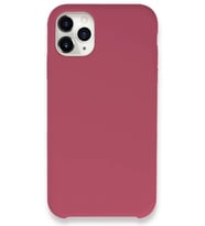 Newface Apple iPhone 11 Pro Max Kılıf Lansman Legant Silikon - Fuşya