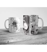 Pixxa Attack on Titan - Mikasa - Titans in the Walls Kupa Bardak  