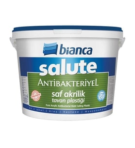 Bianca Salute Parfümlü Antibakteriyel Saf Akrilik Tavan Boyası 3.5 Kg Beyaz