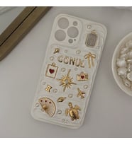Kişiye Özel İsim / Burç El Yapımı Charm Telefon Kılıfı - iPhone modelleri için uyumlu