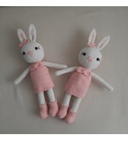 Amigurumi Kız Tavşan Uyku Arkadaşı