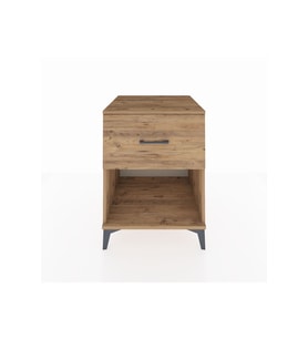 Kronos Komodin Tek Çekmeceli 60x59x80 Çam-Çam