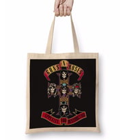 Guns N' Roses 3 Bez Çanta Uzun Saplı