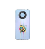 Huawei Nova Y90 ile uyumlu Splash arı tasarımlı şeffaf silikon kılıf