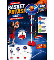 Büyük Ayaklı Basketbol Seti - Spor Oyuncakları - Basketbol Oyuncakları - Basket Seti