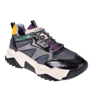 Pullman Kadın Spor Ayakkabı Sneaker SMS-65142 SİYAH MOR