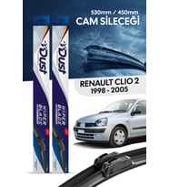 Renault Clio 2 Silecek Takımı 1998-2005 Uyumlu 530MM/450MM