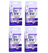 Pro Line Lavanta Kokulu Bentonit Kedi Kumu 5 lt 4 Adet