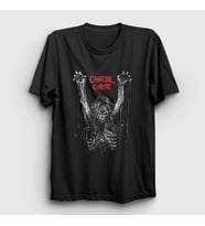Presmono Unisex Siyah Skeleton Cannibal Corpse T-Shirt 32948tt