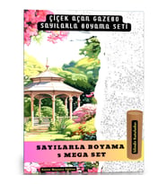 Sayılarla Boyama Süper Seti (Çiçek Açan Gazebo)