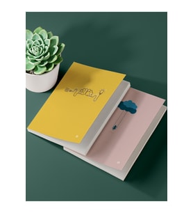 Motivasyon Defter Sarı+Pembe