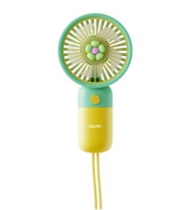 Asonic AFN24 Sarı 250mAh Elde Taşınabilir Masaüstü Usb Fan