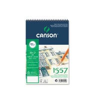 Canson A5 1557 Resim Ve Çizim Blok 180 gr 20 Yaprak Resim Defteri Üstten Spiralli