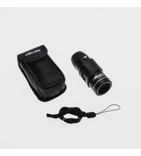 Nıkula 7X18 Avuç Içi Kauçuk Kaplamalı Hd Optik, Cepte Taşınan Mini Monoküler Dürbün ( Lisinya )