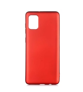 Samsung Galaxy A31 Kılıf Soft Mat Premier Case (Kırmızı)
