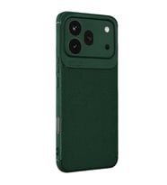 Huawei Honor 600 Pro Auto Focus Karbon Kapak - Koyu Yeşil