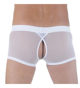 Transparan Arkası Açık Mini Boxer