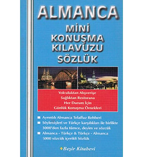 Almanca Mini Konuşma Kılavuzu Sözlük