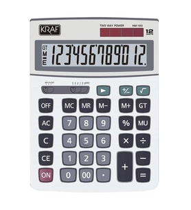 KRAF 12 HANE HESAP MAKİNESİ HM-160