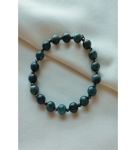 6 - 8 MM APATİT, HEMATİT DOĞALTAŞ BİLEKLİK