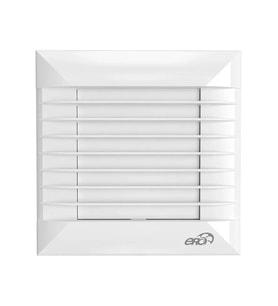 Ayas 125 mm (12,5 cm) Otomatik Panjurlu Banyo Fanı (EURO BEYAZ 5A)