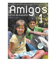 Aula Amigos 1 Libro del alumno+Portfolio+CD (Gri-Kırmızı)