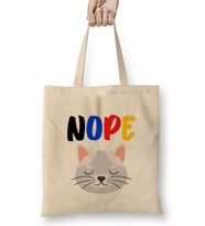 Funny Cat Lover Gifts For Women Men Kids Bez Çanta Uzun Saplı