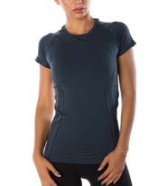 MioFit Kadın Hyper Dry Dikişsiz Spor Tişört (Lacivert)