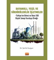 DAYANIKLI, YEŞİL VE SÜRDÜRÜLEBİLİR İŞLETMELER - Türkiye’nin Birinci ve İkinci 500 Büyük Sanayi Kuruluşu Örneği