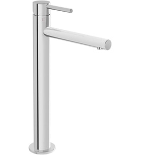 Vitra Origin A42558 Çanak Large Lavabo Bataryası, Krom (Çok Renkli)