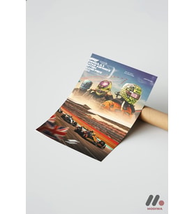 Katar Grand Prix Kask Afişi, Çerçevesiz Yüksek Kalite Duvar Afişi - Oto Severlere Özel