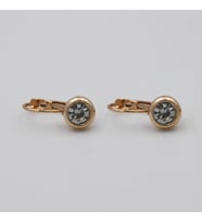 Gold Vip Vintage Tasarım Küpe (Gümüş)