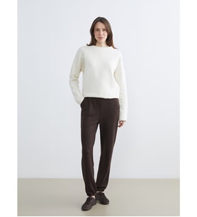 LCW EVERYDAY Kahverengi Beli Lastikli Kadın Jogger Eşofman Altı