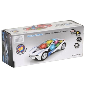 Ctoy Oyuncak 3D Işıklı Pilli Ve Sesli Araba
