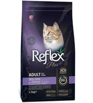 Plus Skin Care Deri Ve Tüy Bakımı Somonlu Yetişkin Kedi Maması 1,5 Kg (paketleme farklılık gösterebilir)