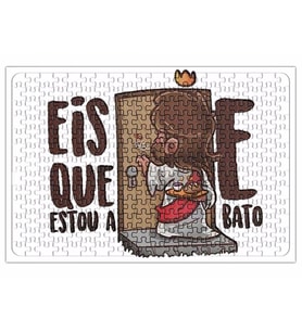 King Estou A Porta Puzzle 240 Parça Yapboz