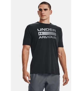 Under Armour Ua Team Issue Wordmark Erkek Tişört (Siyah)