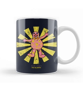 Mr Blobby Retro Japanese Kupa Bardak Porselen