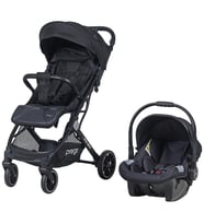 Prego 2037 Aria Plus Kabin Travel Sistem Bebek Arabası (Siyah)
