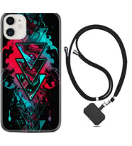 Apple iPhone 11 12 13 Mini Kılıf Boyun Askılı Silikon Down 1719