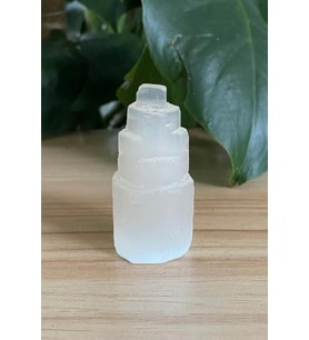 Küçük Boy Doğal Beyaz Selenit Kule 223