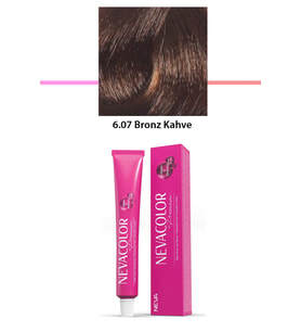 Premium 6.07 Bronz Kahve - Kalıcı Krem Saç Boyası 50 g Tüp