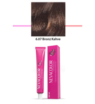 Premium 6.07 Bronz Kahve - Kalıcı Krem Saç Boyası 50 g Tüp